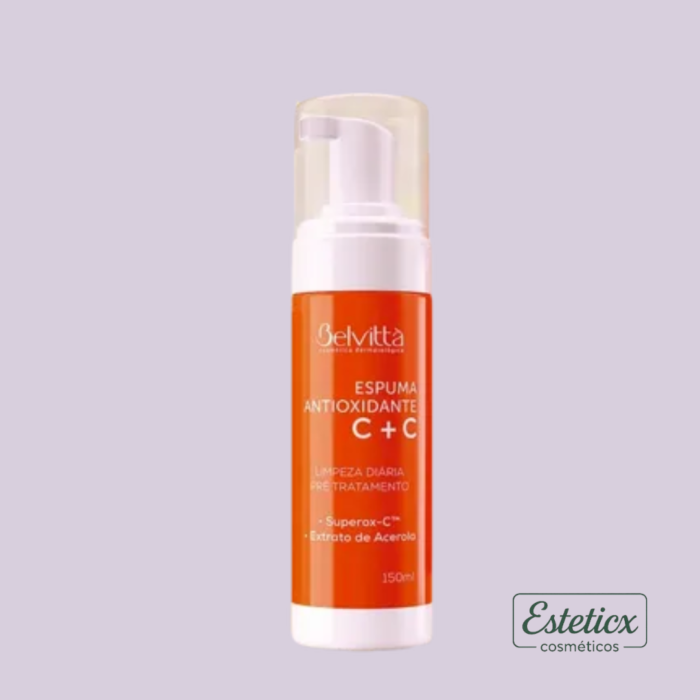 Sabonete Espuma Antioxidante vitamina C+C 150 ml.