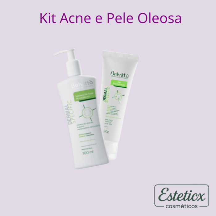 Kit Acne e pele oleosa - dermal specific